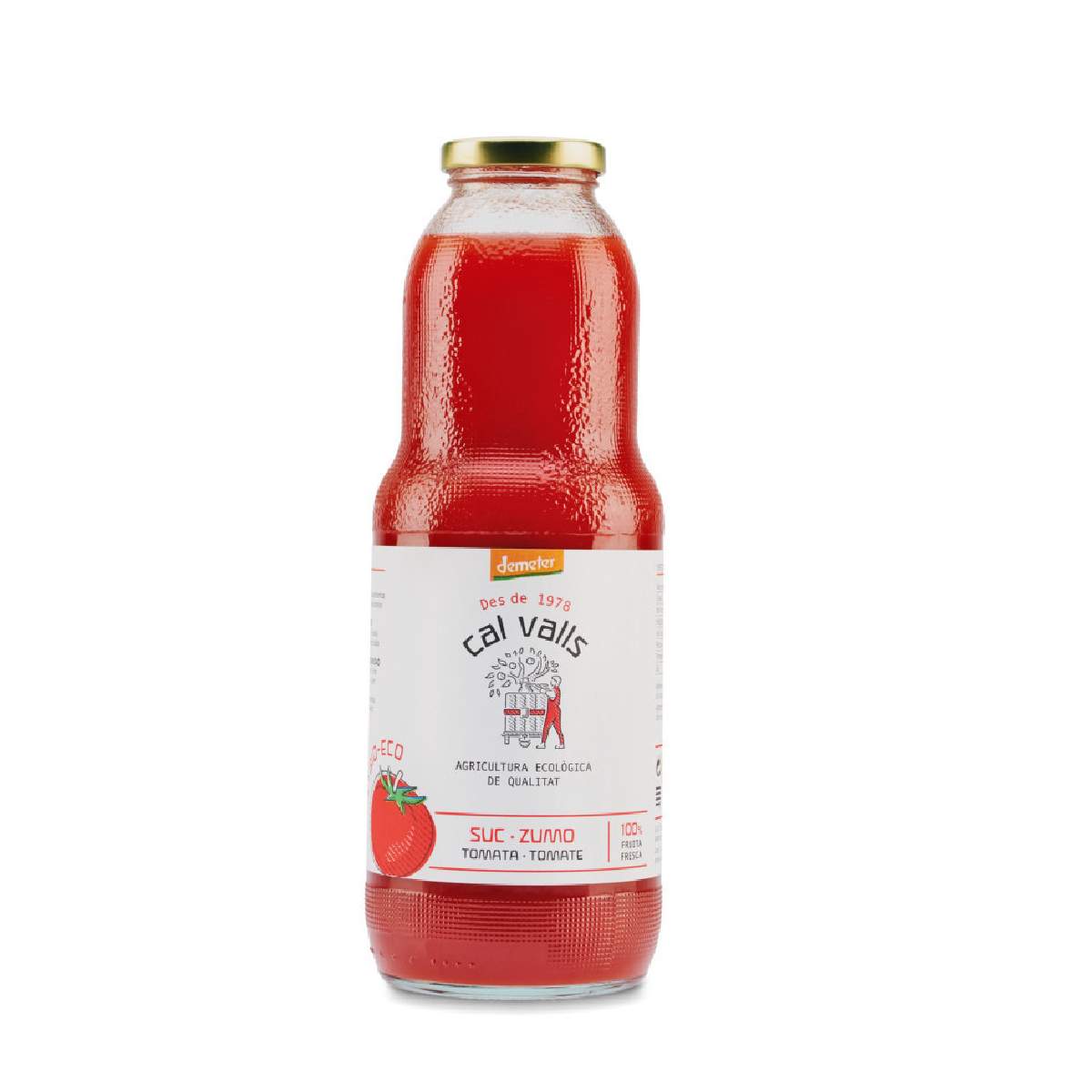 Cal Valls Organic Tomato Juice 500 ml