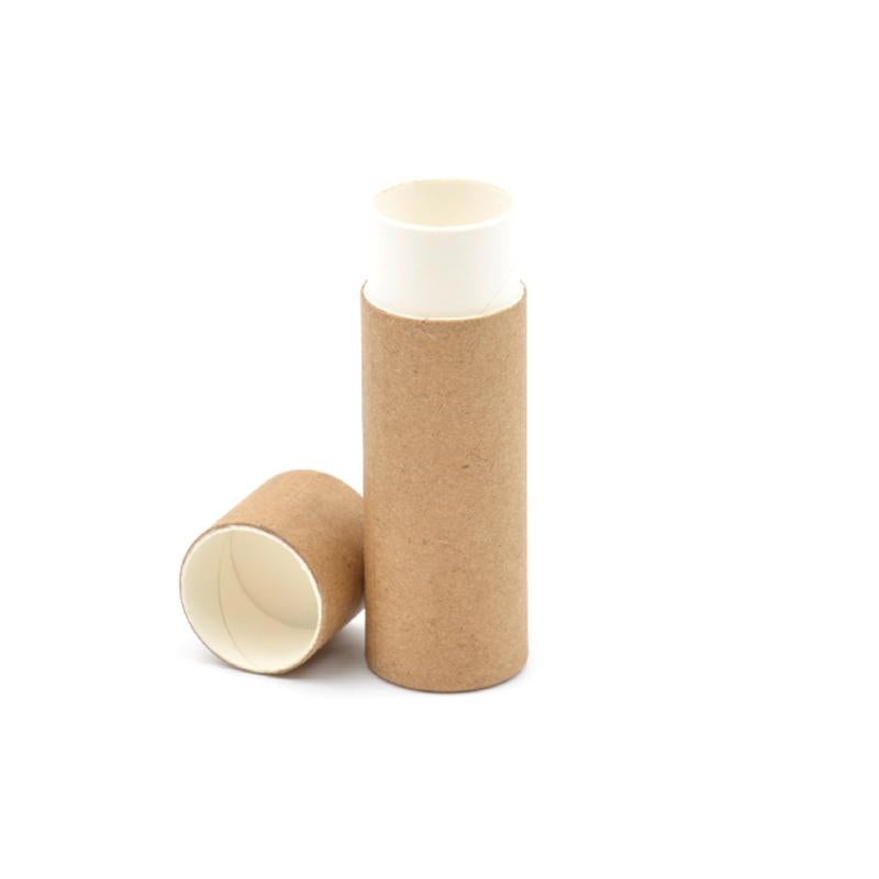 Cardboard tube container Lip balm, Camassia