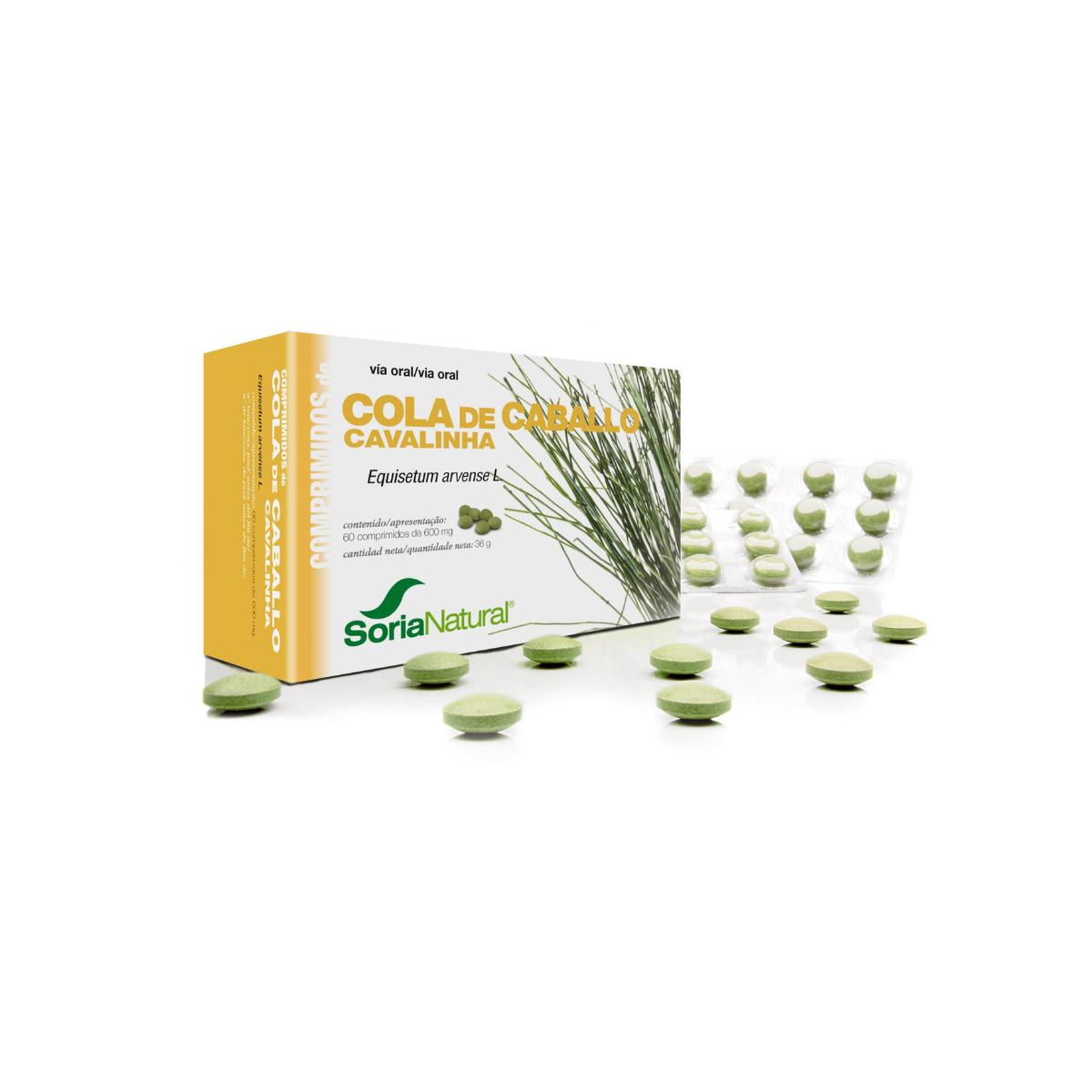 Paardenstaart Soria Natural, 60 tabletten