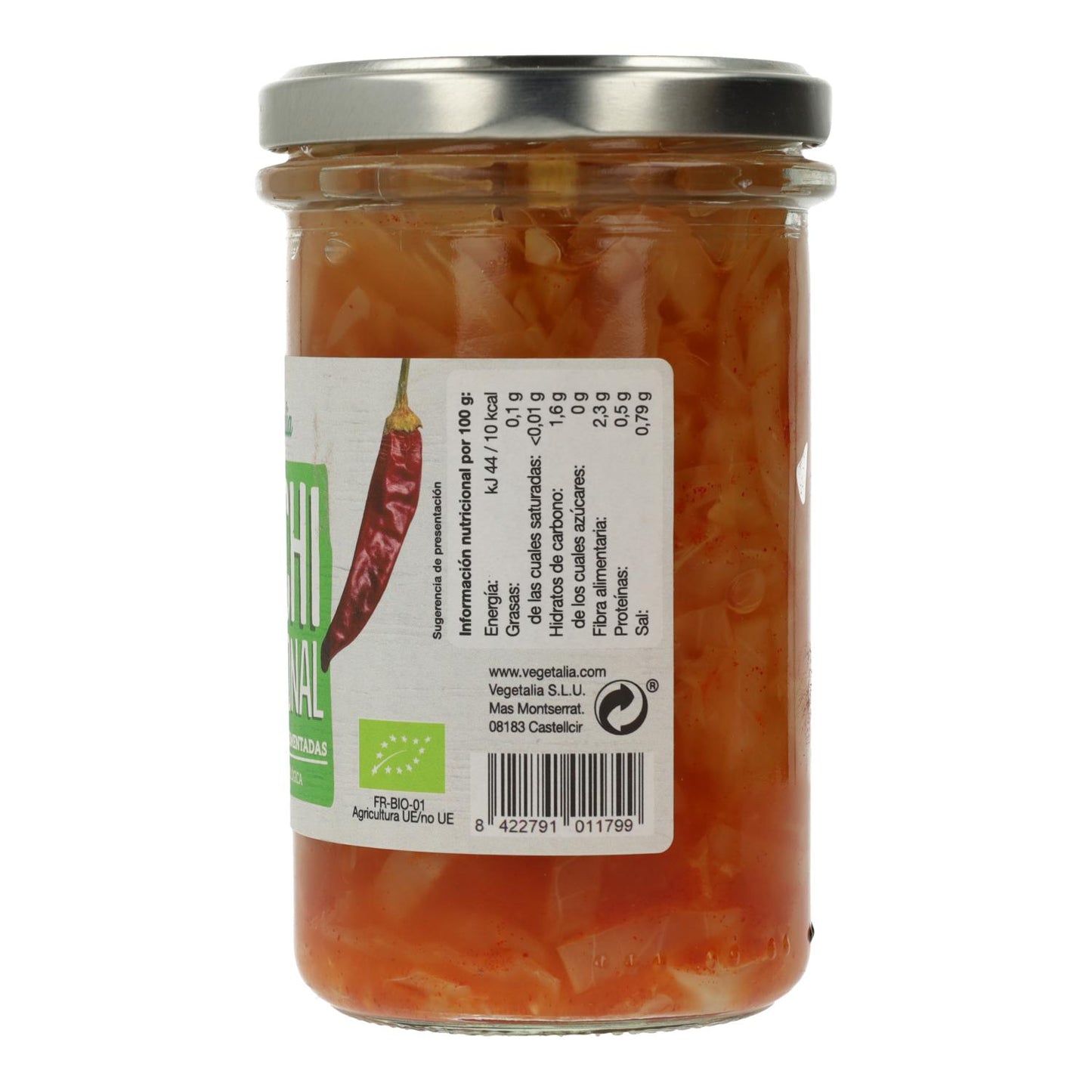 Tradycyjne kimchi fermentowane mlecznie Bio Vegetalia 235 g