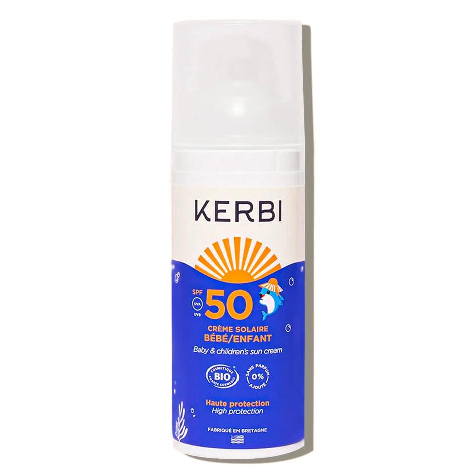 Crème solaire bébé/enfant SPF50 Kerbi 50 g