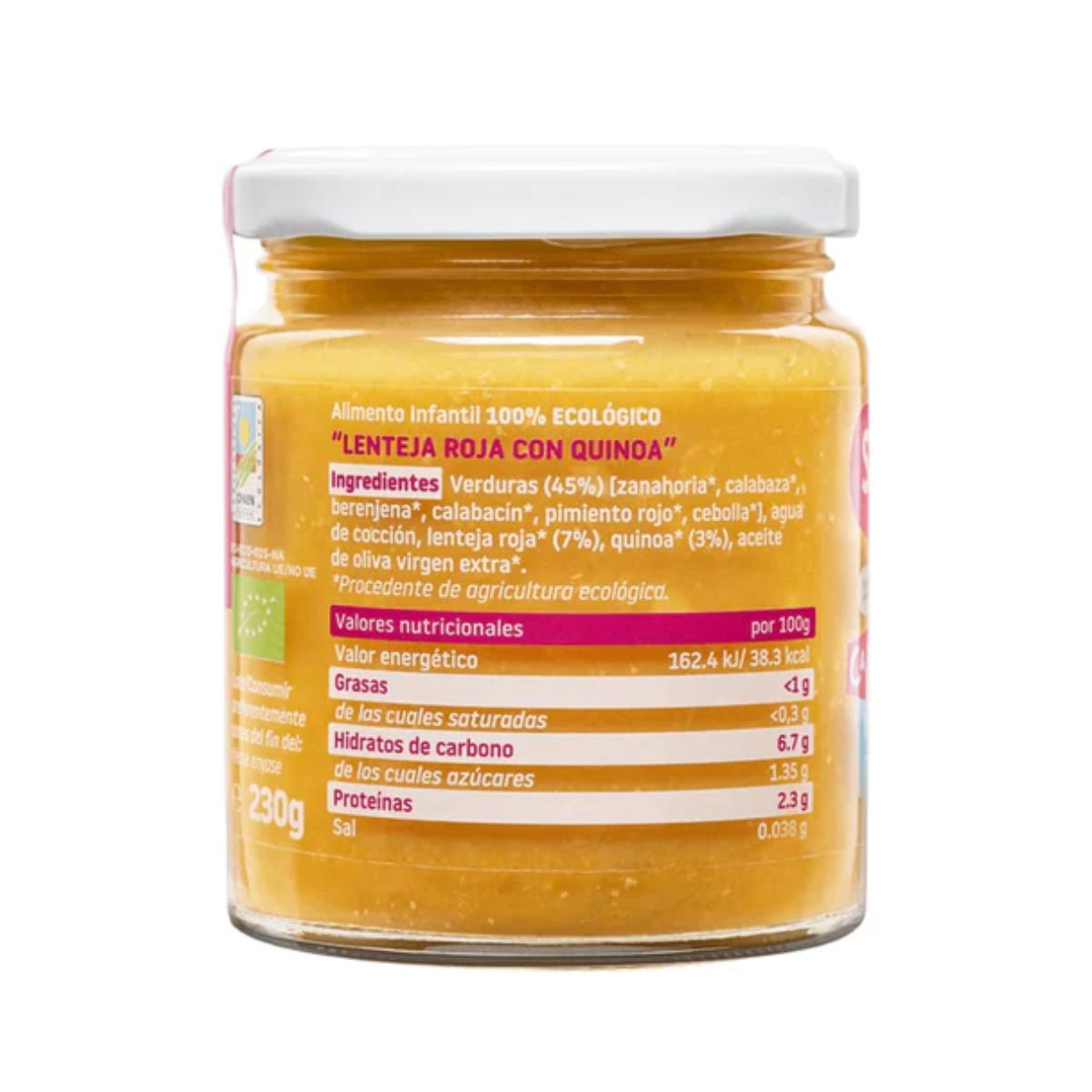 Potje linzen met quinoa, biologisch CA CHI TOS Smileat 230 g