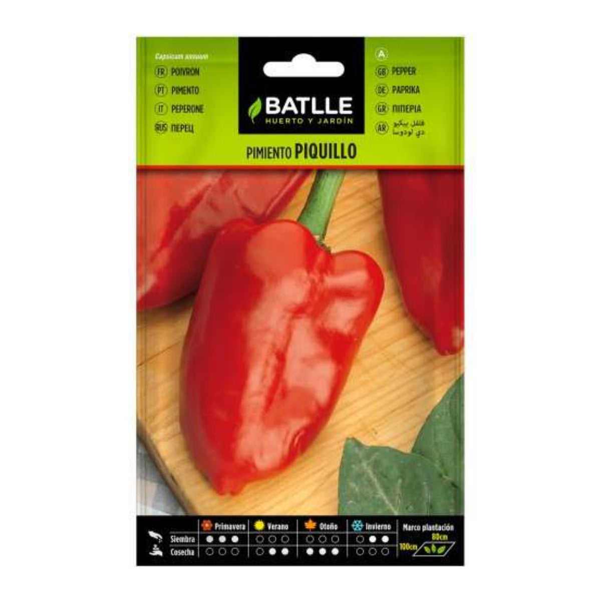 Lodosa Batlle piquillo pepper seeds