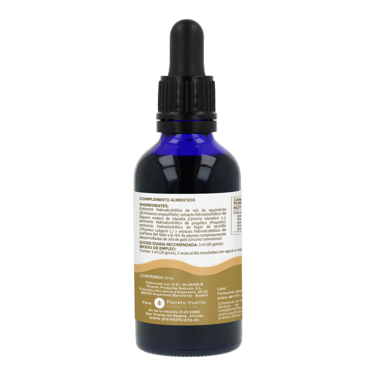 Inmunodefen propolis + echinacea Planeta Huerto 50 ml