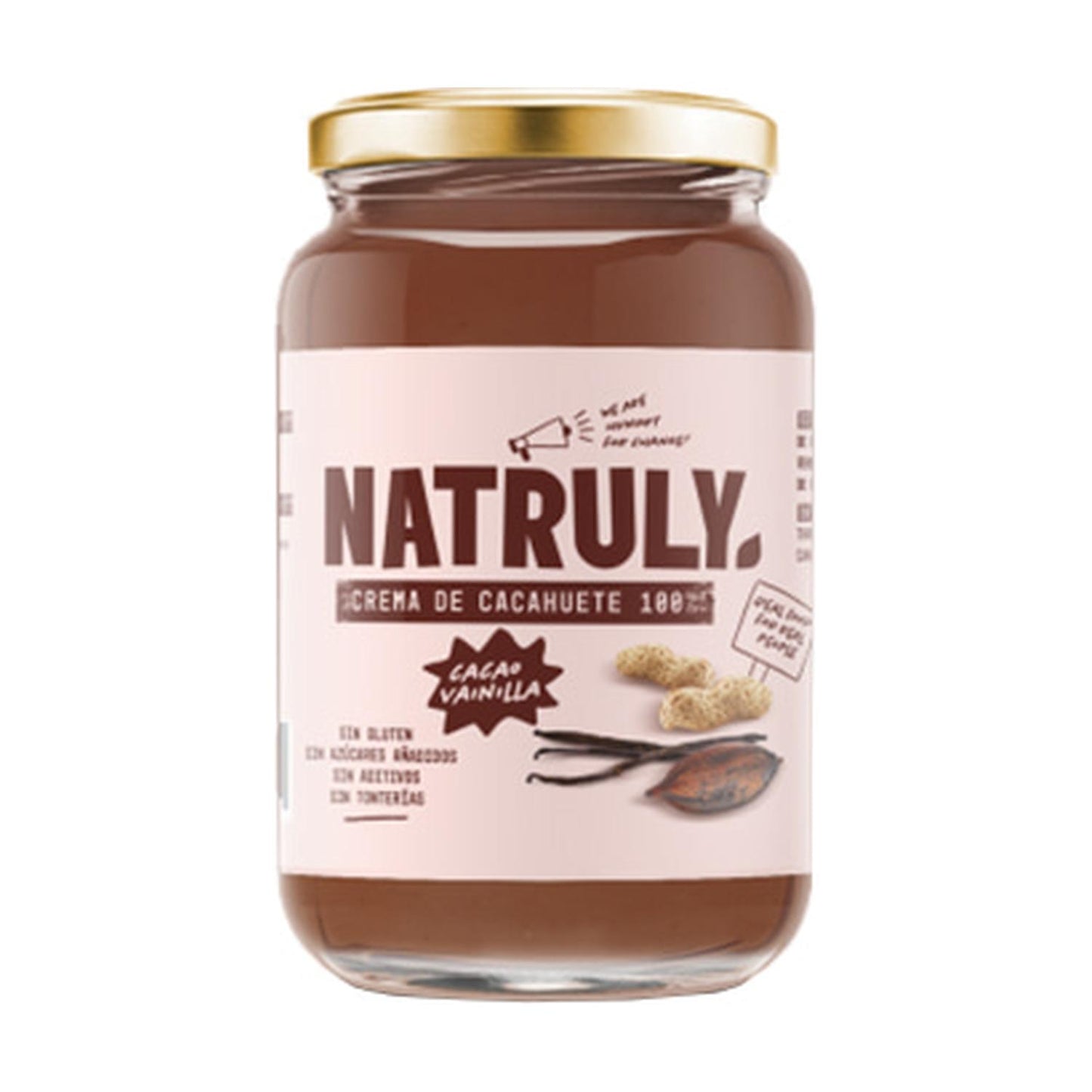 Natruly Cocoa and Vanilla Peanut Butter 500 g