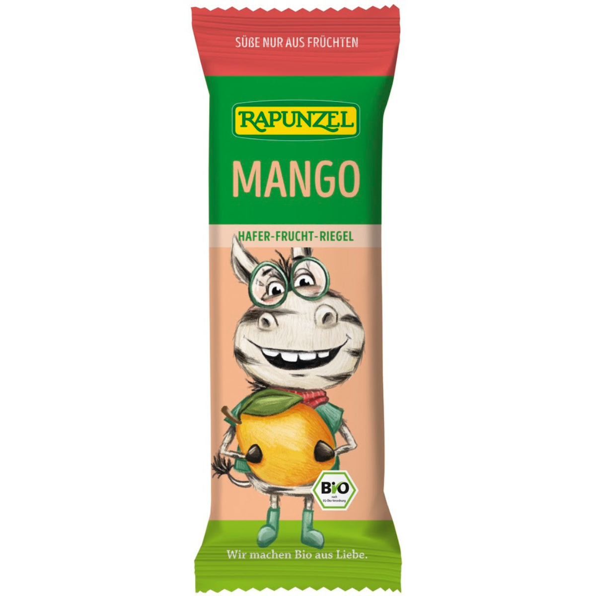 Rapunzel mango oat bars for children, 4x23g
