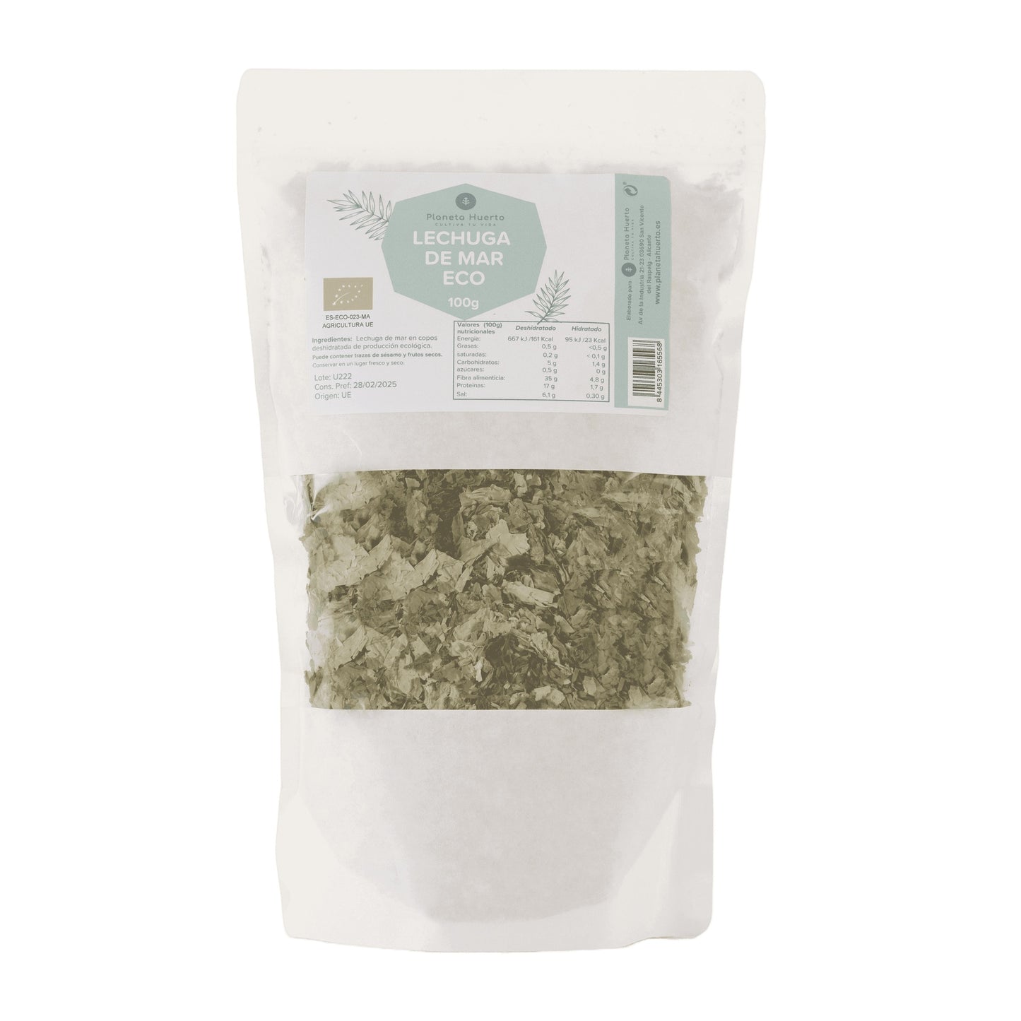 Laitue de mer ECO Planeta Huerto 100 g