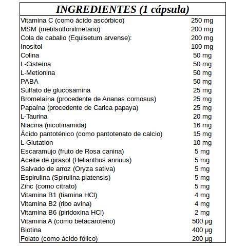 Ultra Hair Plus with MSM Nature's Plus, 60 tablets
