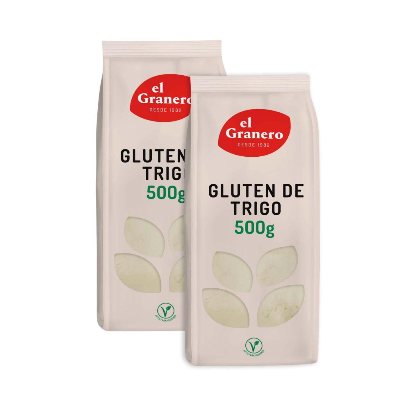 2er-Packung El Granero Weizengluten 500g