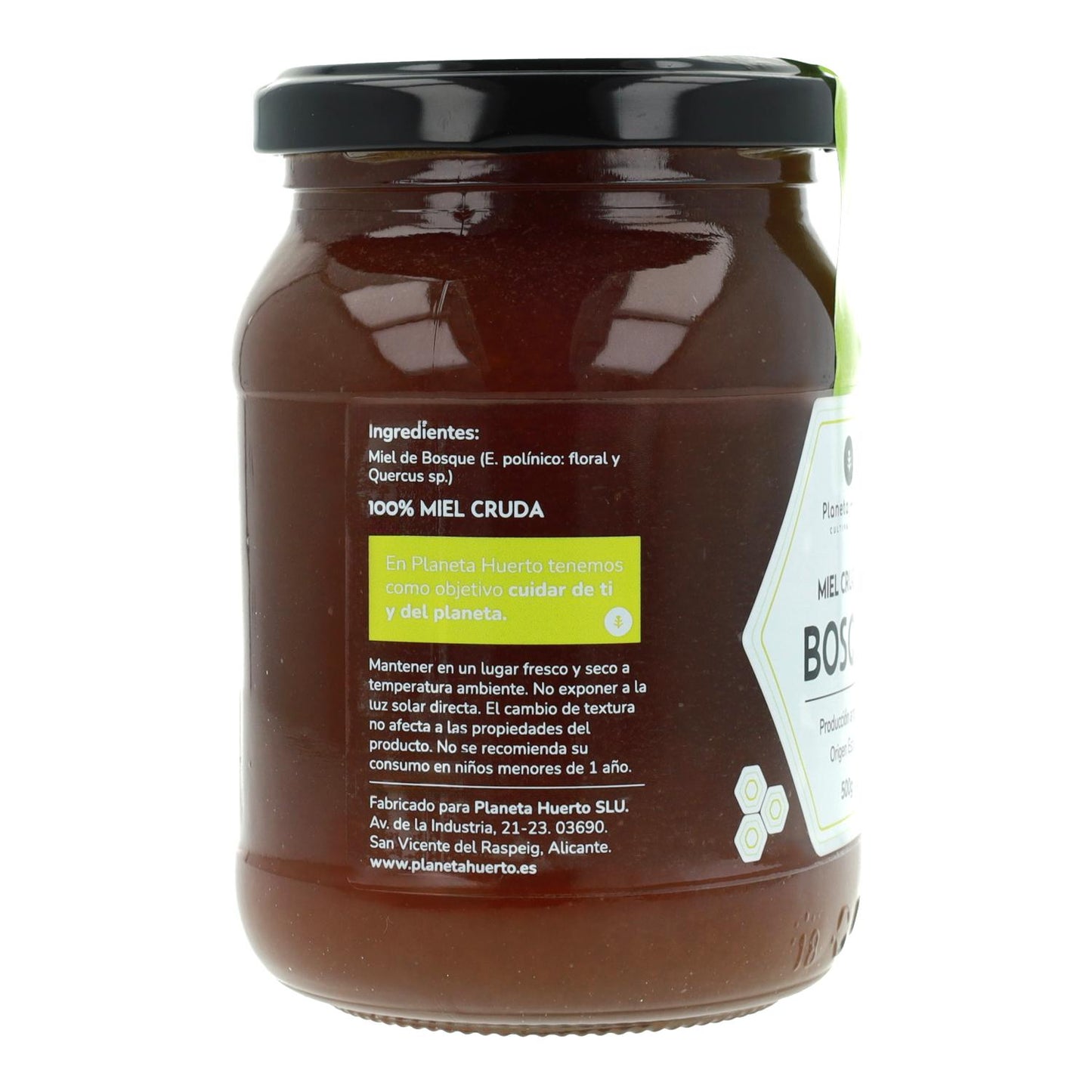 Rauwe boshoning Planeta Huerto 500 g