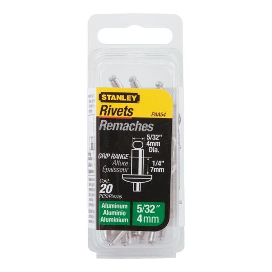 Aluminium rivets 4 x 6.5 mm (20 pcs.)