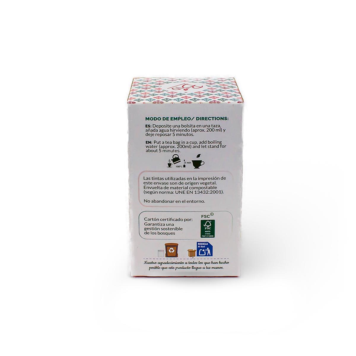 Infusion d'hibiscus et de fleur de Jamaïque Artemis 20 sachets.