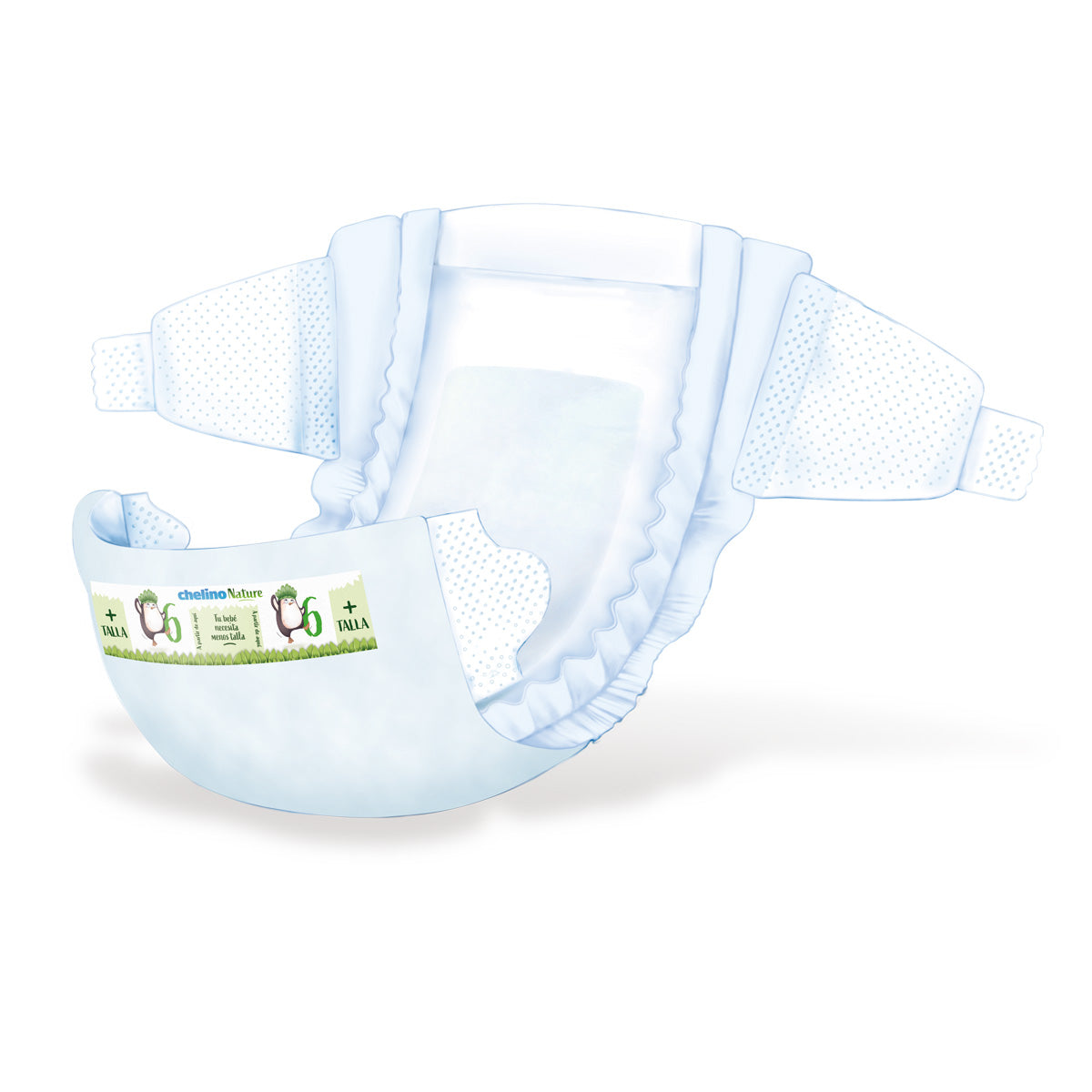 Pannolini T6 17-28 kg Chelino Nature 27 unità