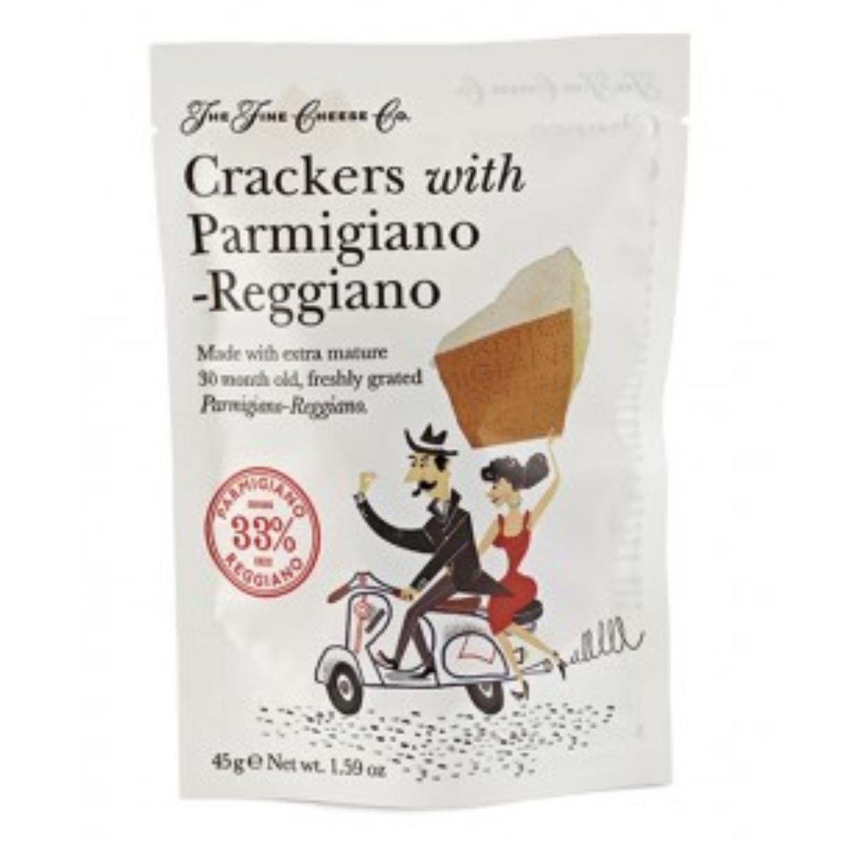 Cracker mit Parmigiano Reggiano Käse, The Fine Cheese, 45 g