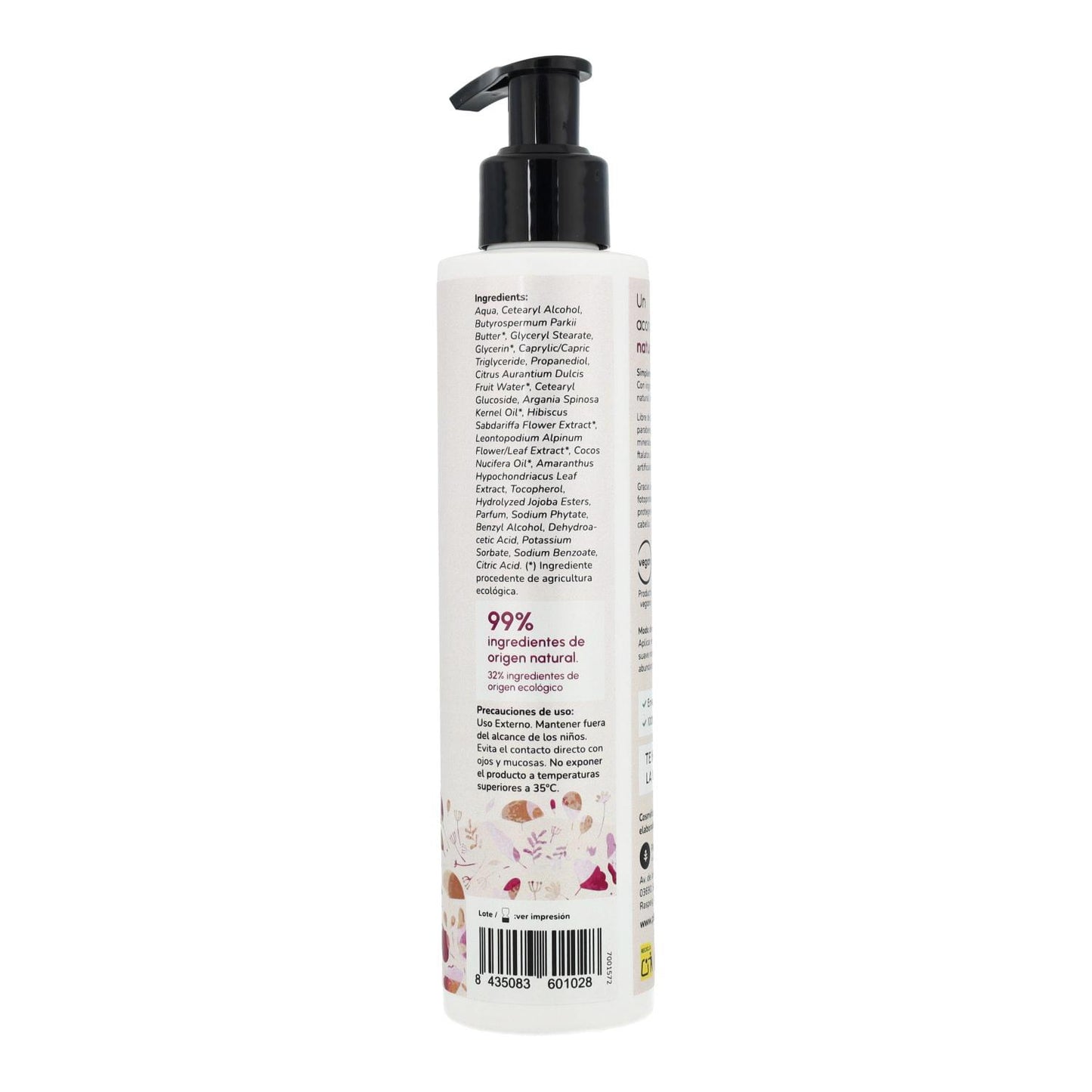 Hibiscus Flower and Coconut Shine Recovery Conditioner Planeta Huerto 200 ml