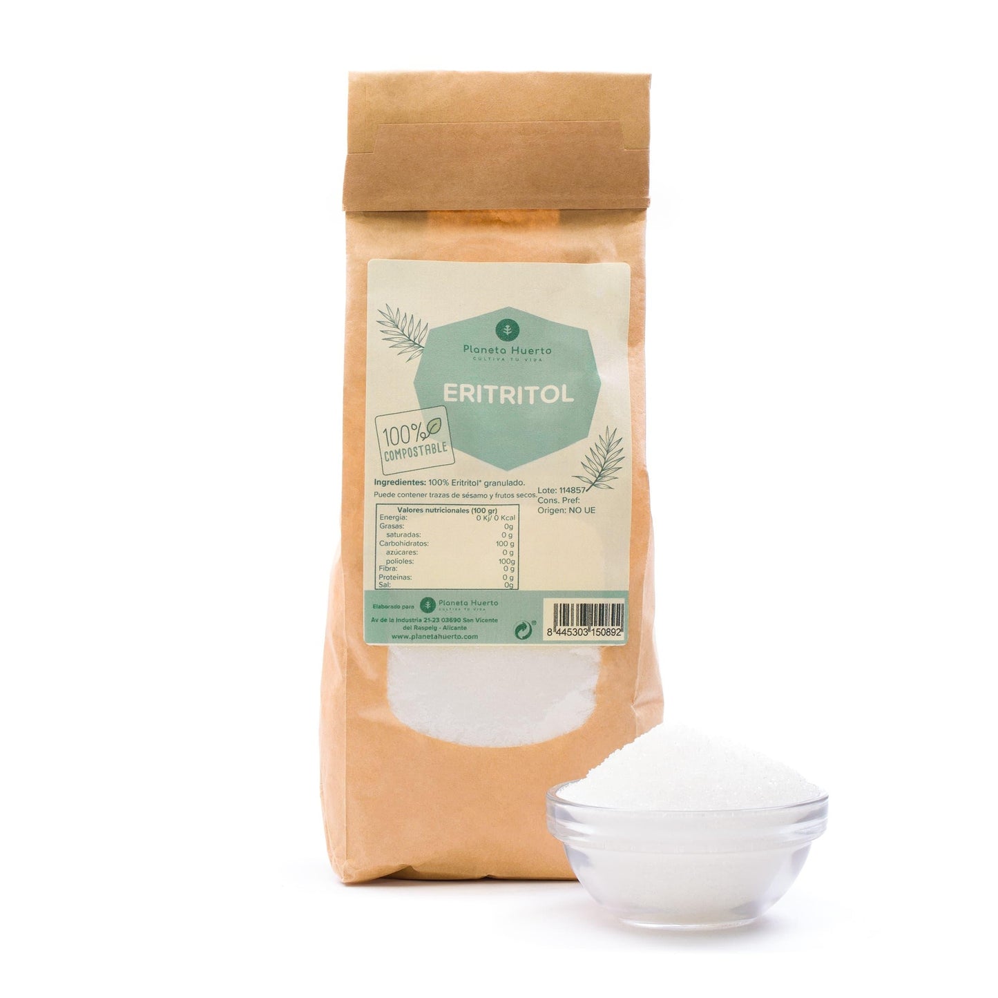 Erythrit ECO Planeta Huerto 500 g