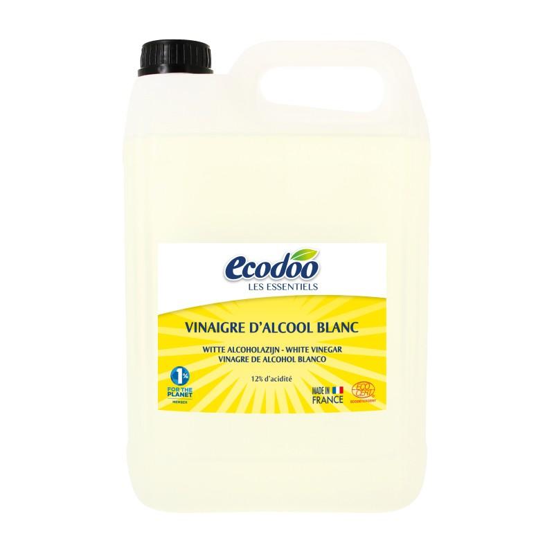 Aceto bianco di alcool per la pulizia Ecodoo, 5 litri