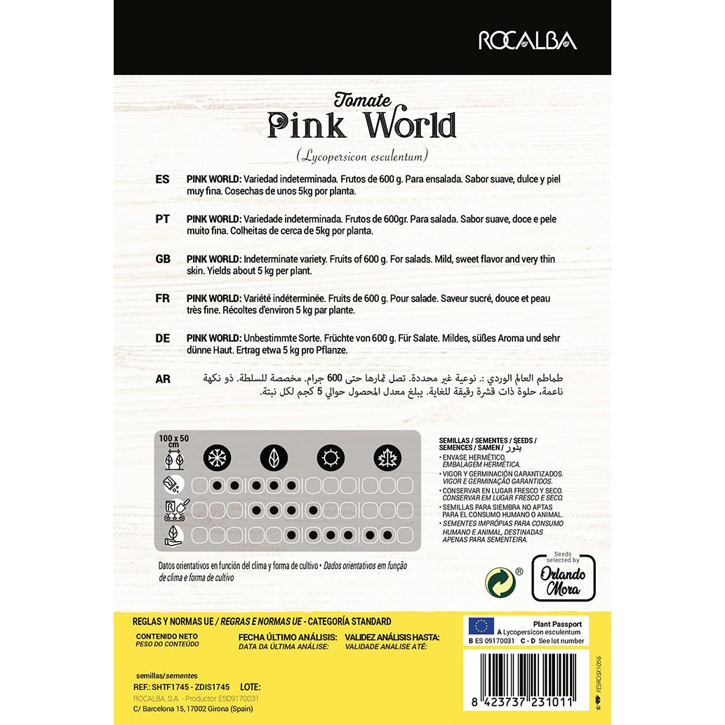 Nasiona pomidorów Kolekcja Pink world
