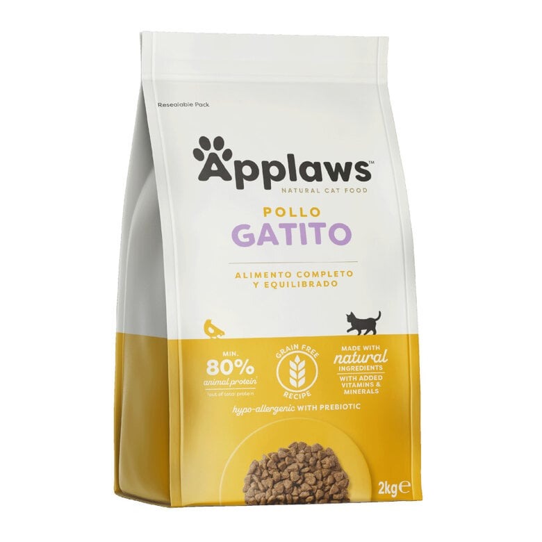 Applaws Cat Dry Kitten Huhn 400 g Natürliches, getreidefreies Futter für Kätzchen