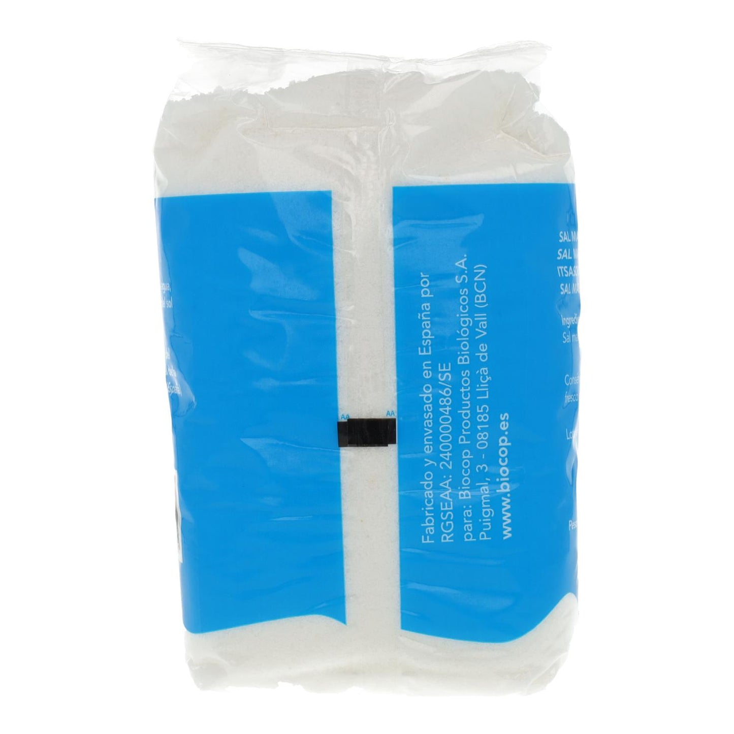 2er-Pack feines Atlantik-Meersalz, Biocop, 1 kg
