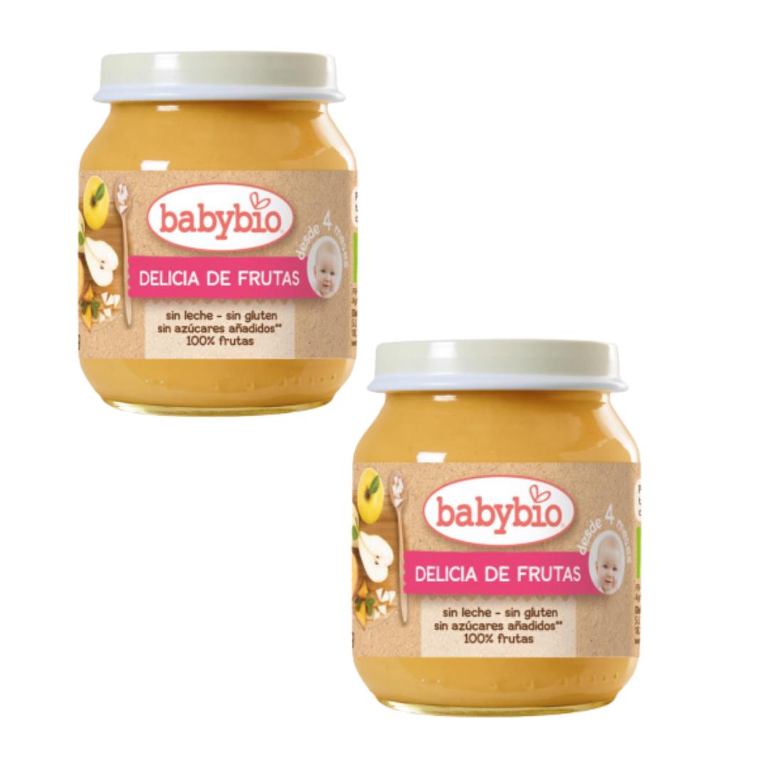 Fruchttöpfchen Delicia, 2x130 g. Babybio
