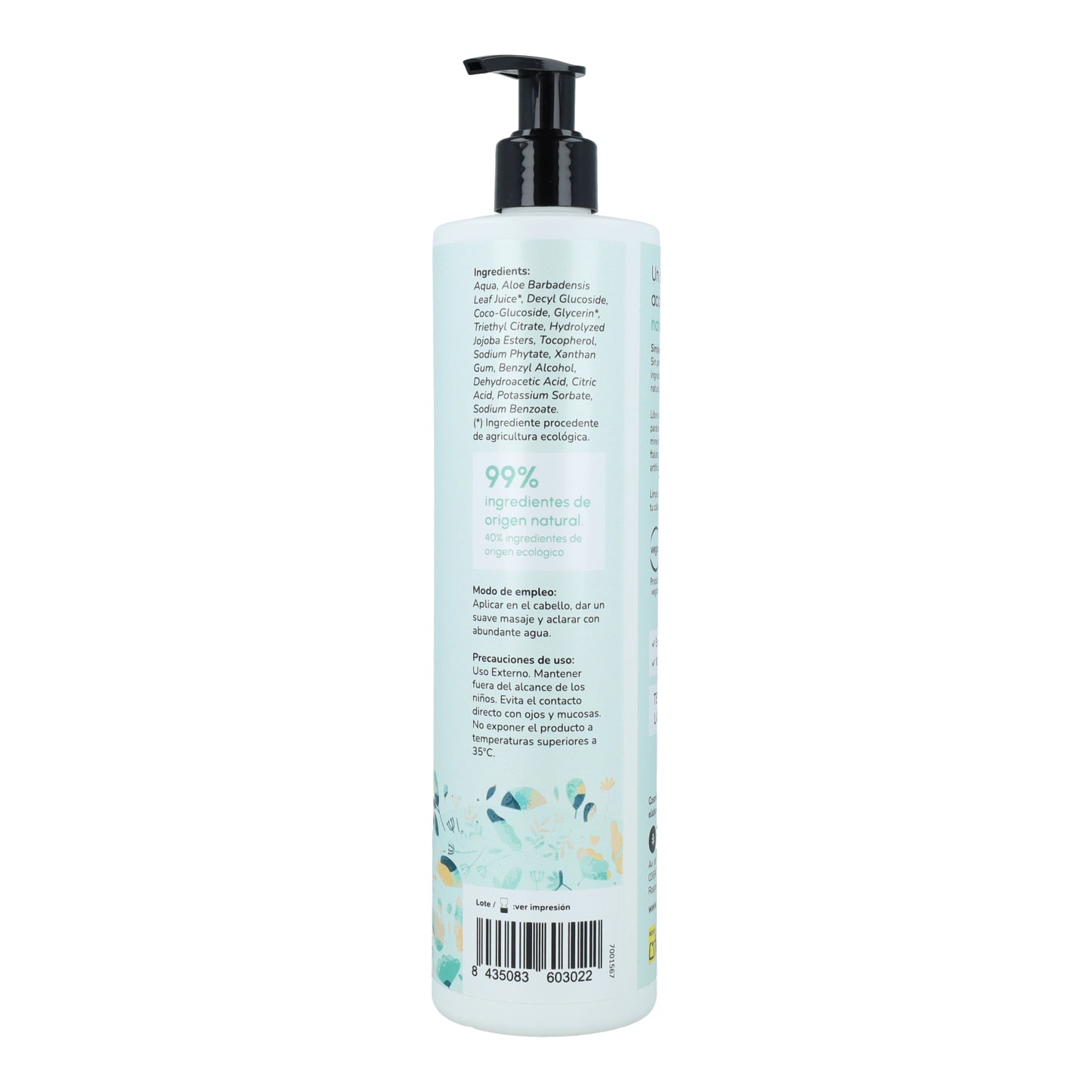 Shampoo e balsamo per capelli normali Planeta Huerto 500 ml