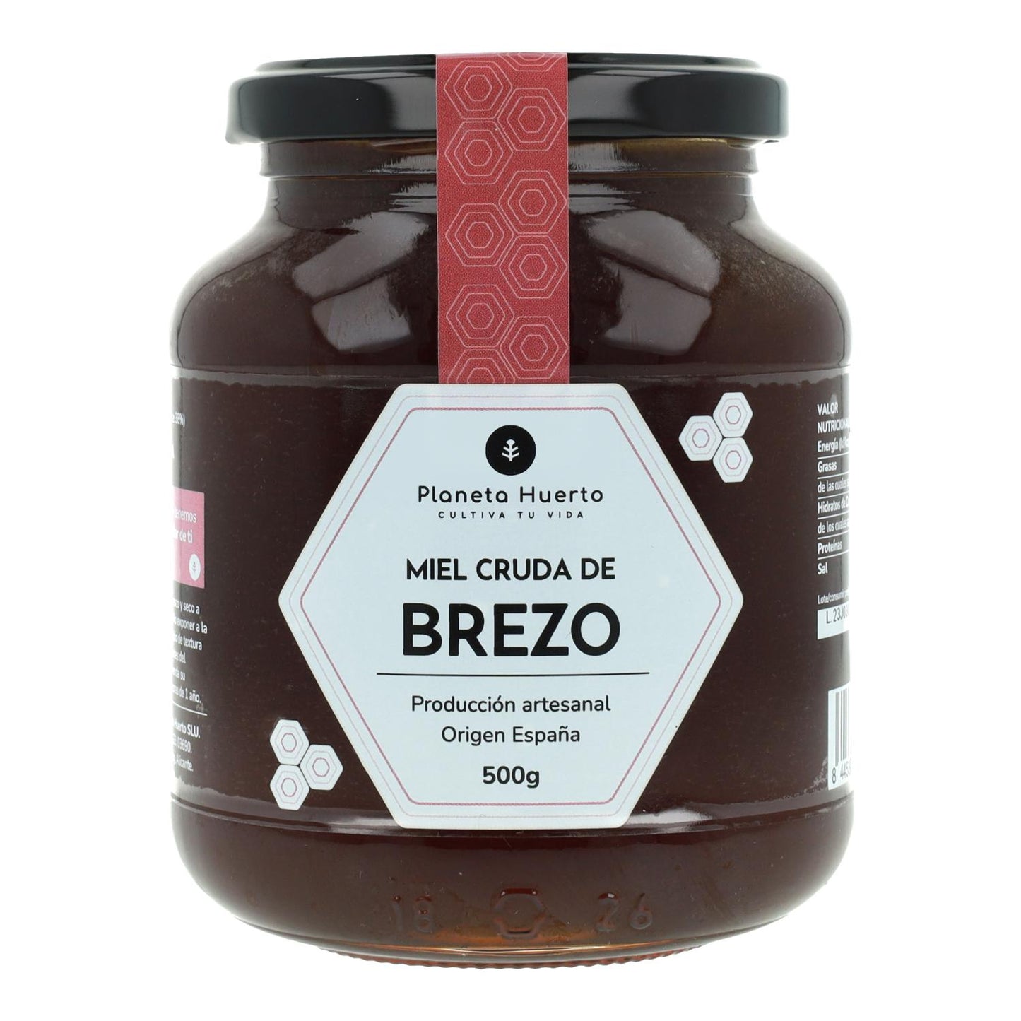 Raw Heather Honey Planeta Huerto 500 g