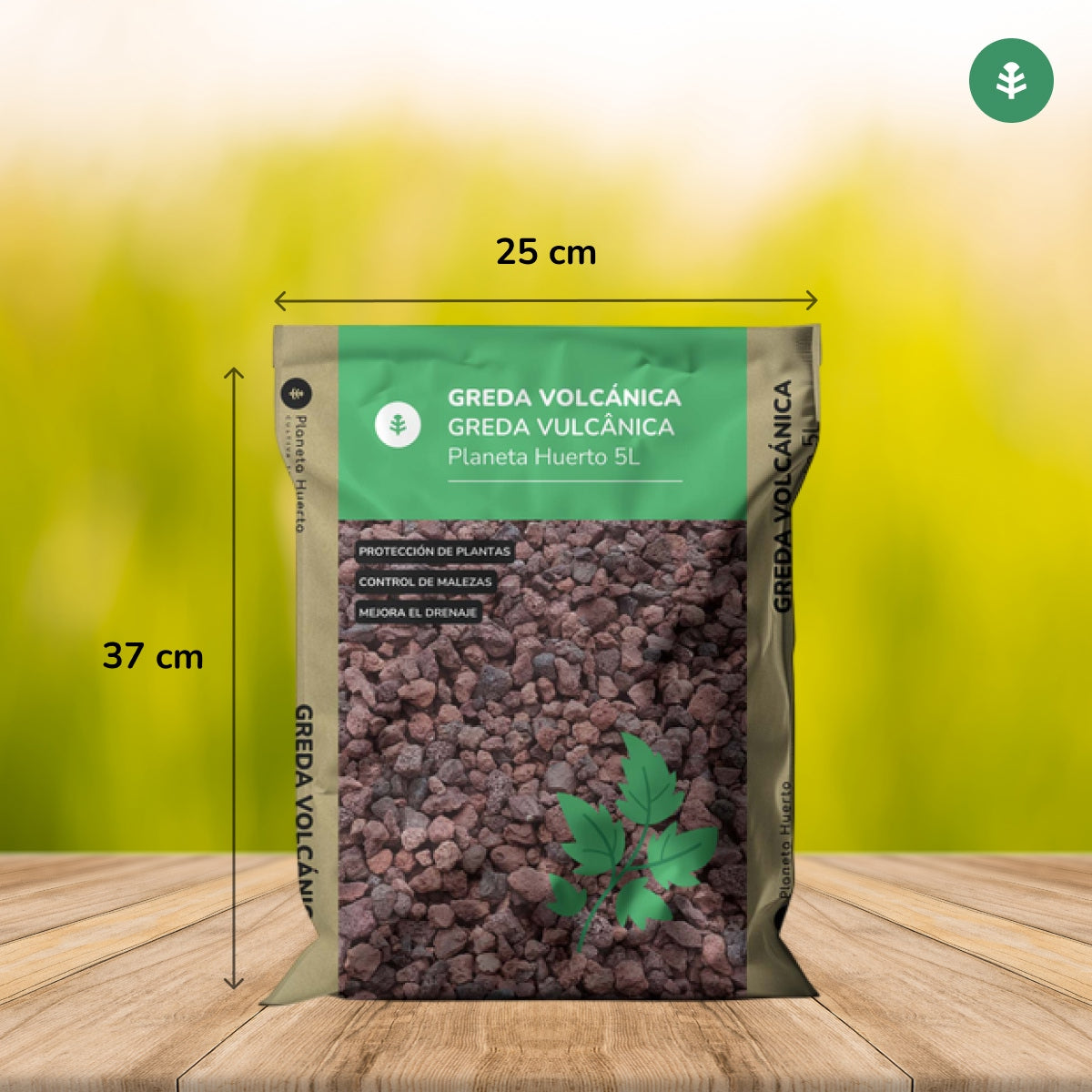 Volcanic grease Planeta Huerto 5 Litres