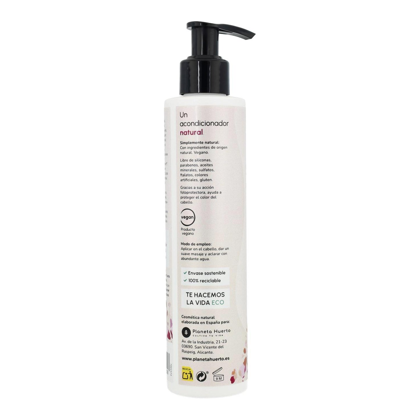 Hibiscus Flower and Coconut Shine Recovery Conditioner Planeta Huerto 200 ml