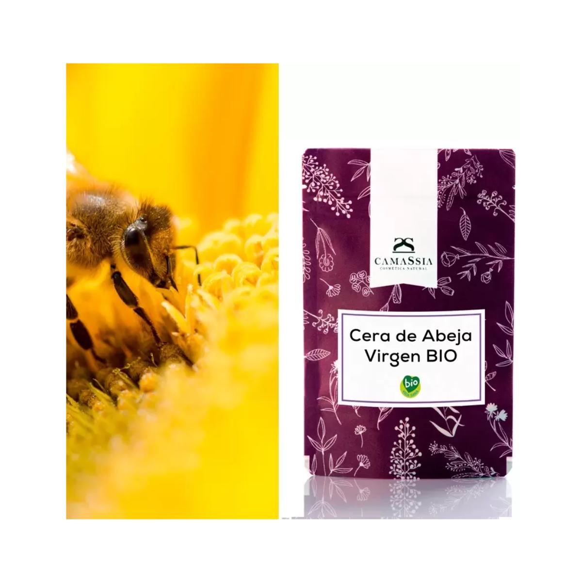 Cire d'abeille vierge BIO, Camassia 200 g