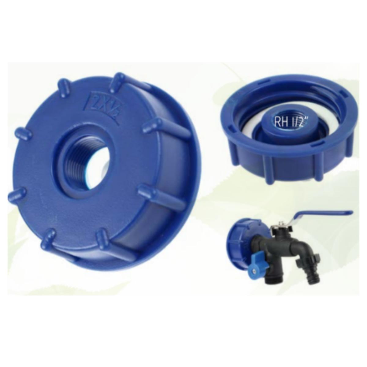 Adapter für 60-mm-Kanister/Tank, 1/2''-Innengewinde Aqua Control