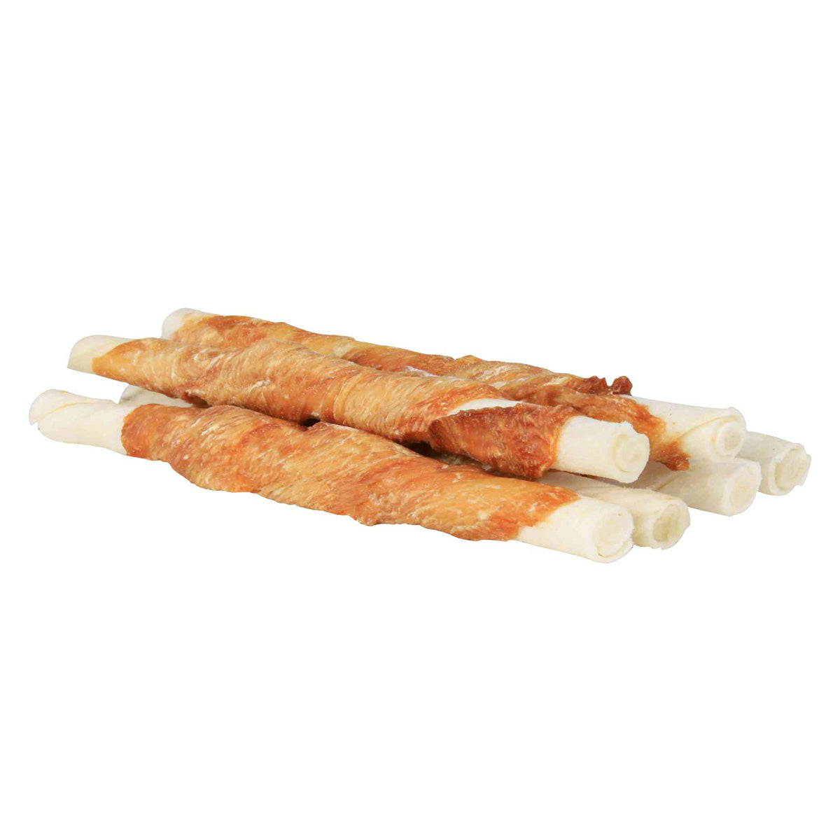 3 rouleaux de poulet Denta Fun Trixie, 17 cm, 140 g