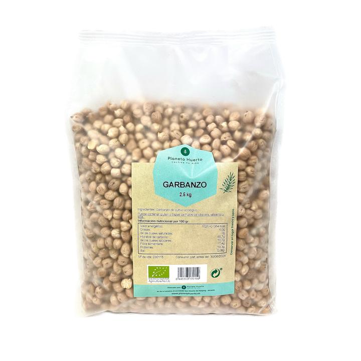 Kichererbse 7-8mm ECO Planeta Huerto 2,5 kg