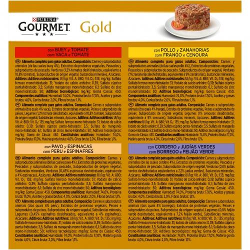 GOURMET GOLD Tartellette Multipack (8 x 85 g)