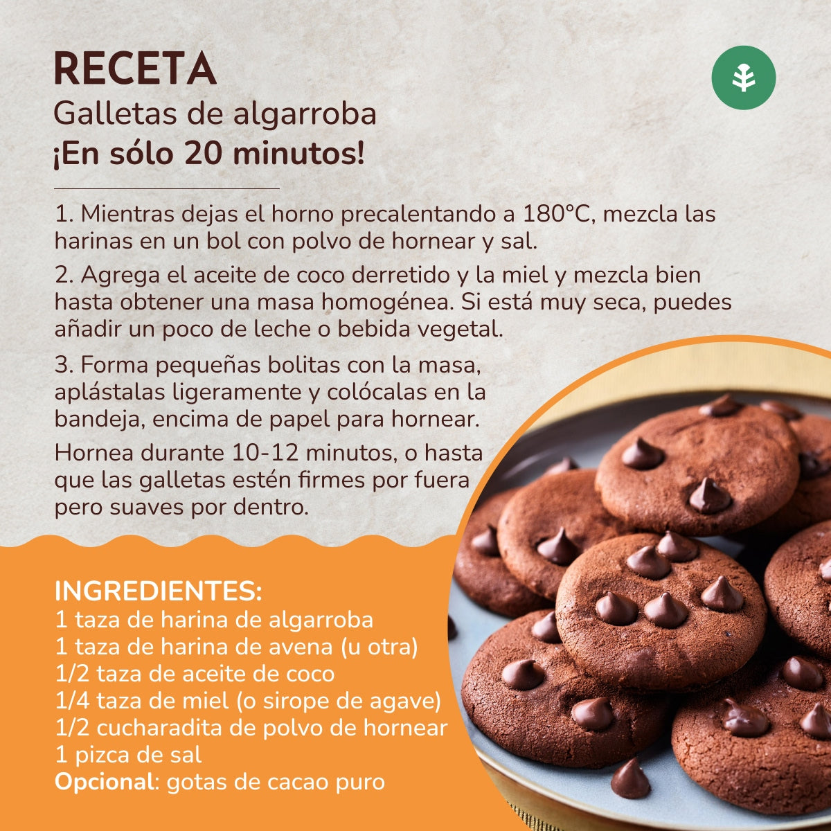 Carob Flour ECO Planeta Huerto 250 g