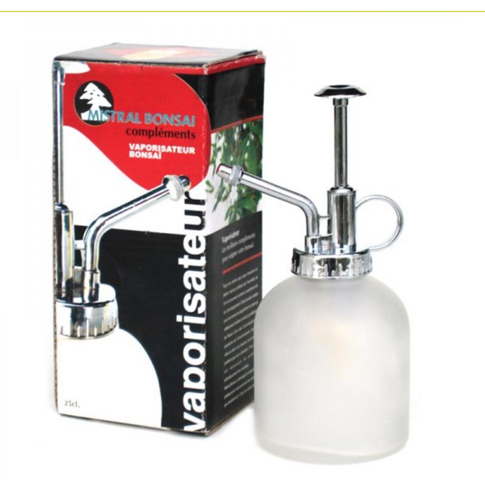 Vaporizzatore in vetro per bonsai e tillandsie