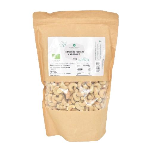 Rostade och saltade cashewnötter ECO Planeta Huerto 1 kg