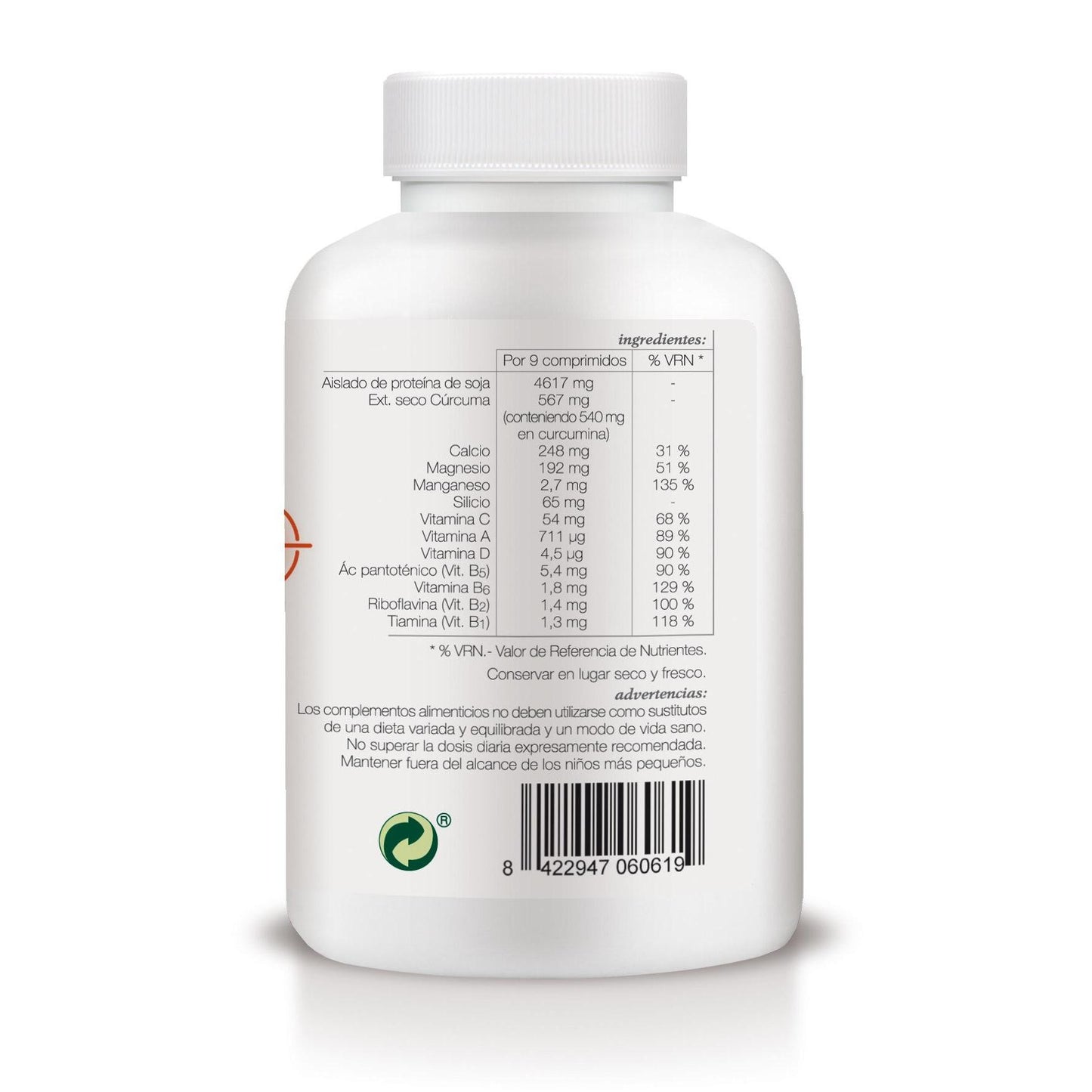 Mincartil Reforzado Soria Natural, 180 Tabletten