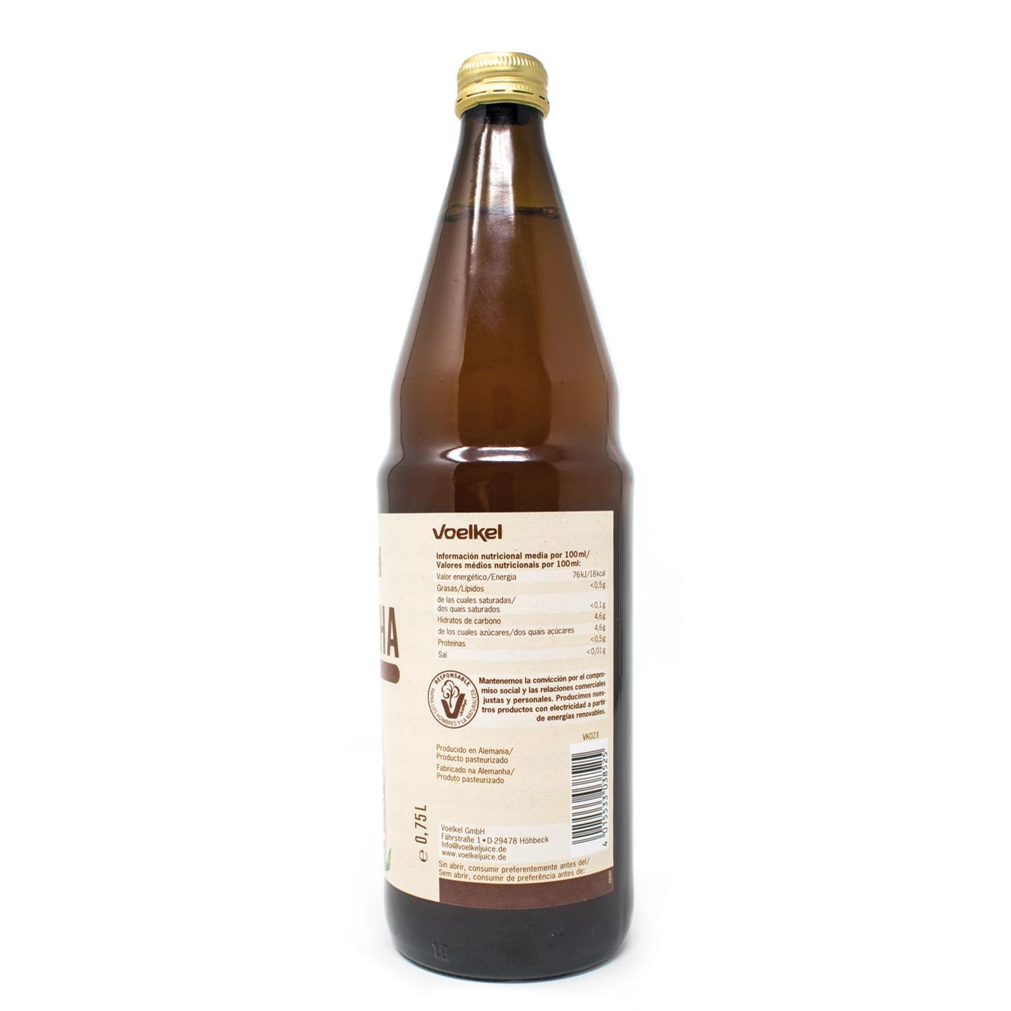6er-Pack Kombucha Original BIO Voelkel 750 ml