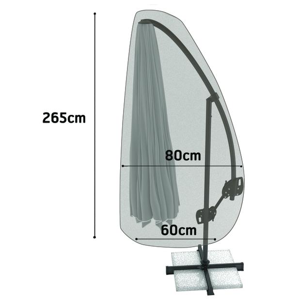 Copertura parasole 2,65x0,8x0,6 Nortene