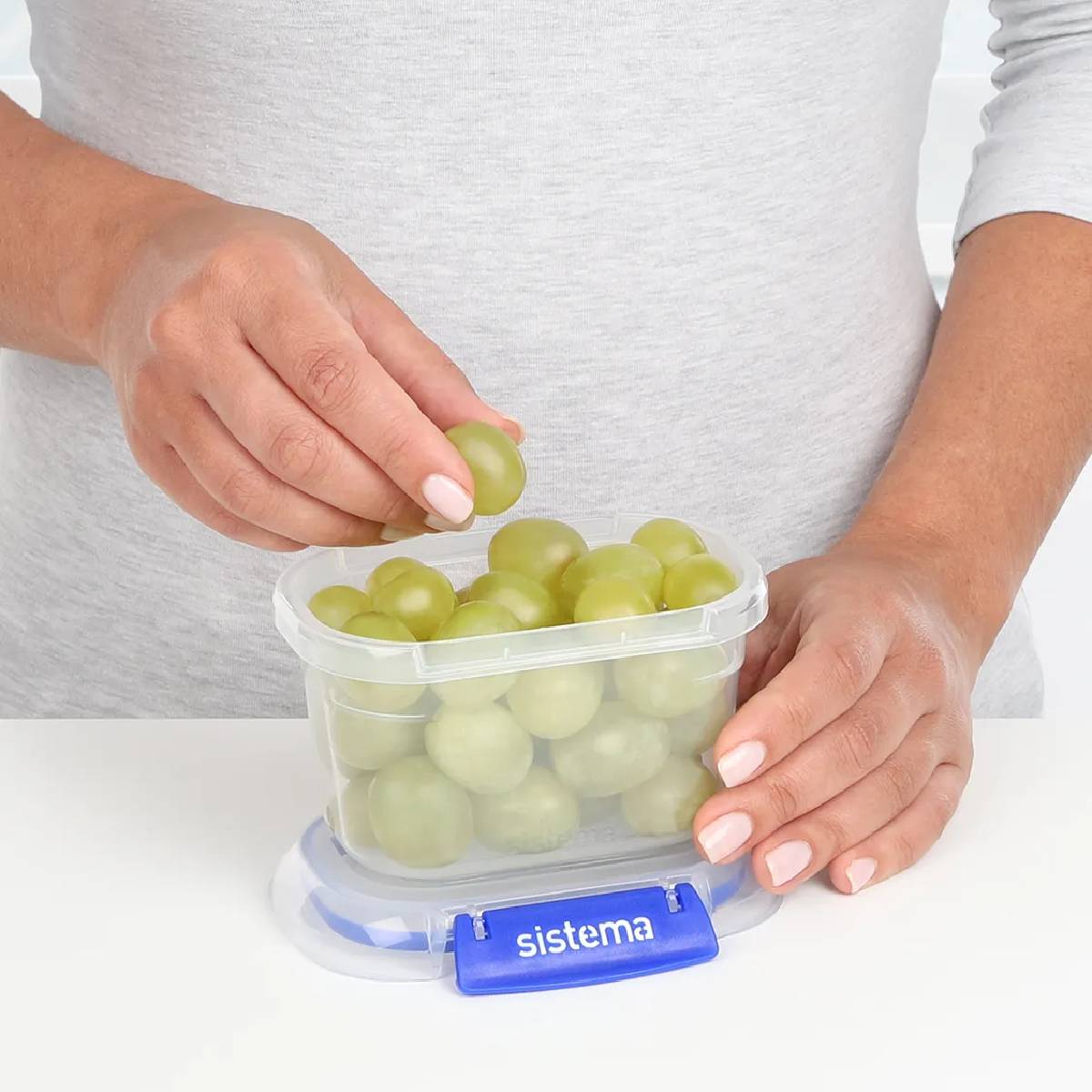 Zestaw pojemników hermetycznych Sistema Klip It+ 3x400 ml