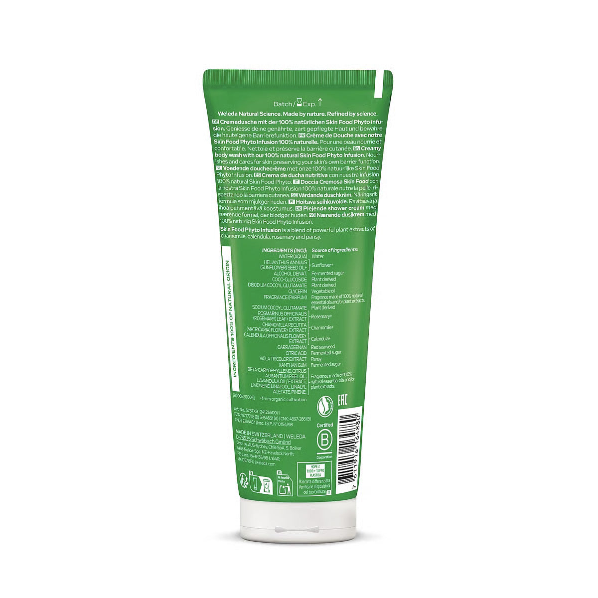 Skin Food Krämig duschgel 200 ml