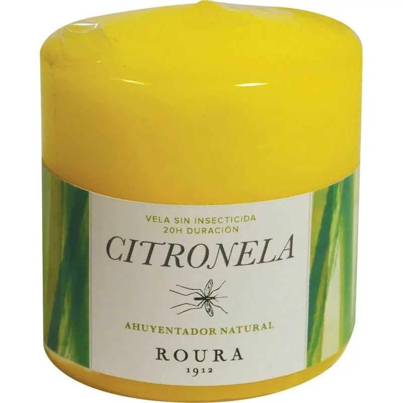Roura citronella mosquito repellent candle 8 cm