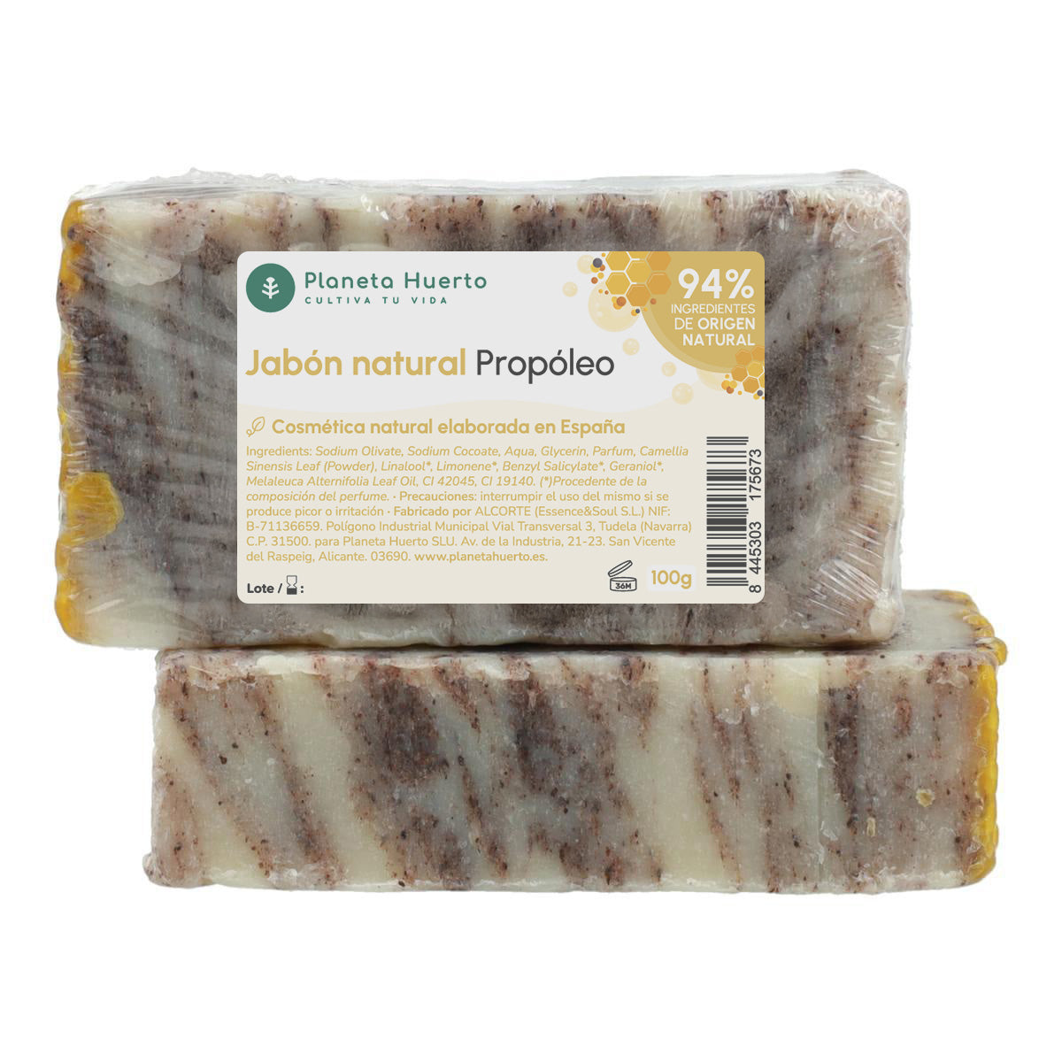 Natural soap based on olive oil and propolis 100 g