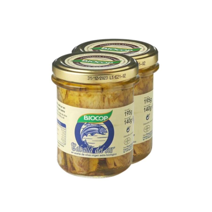 2er-Pack Biocop Bio-Makrelenfilets 195 g