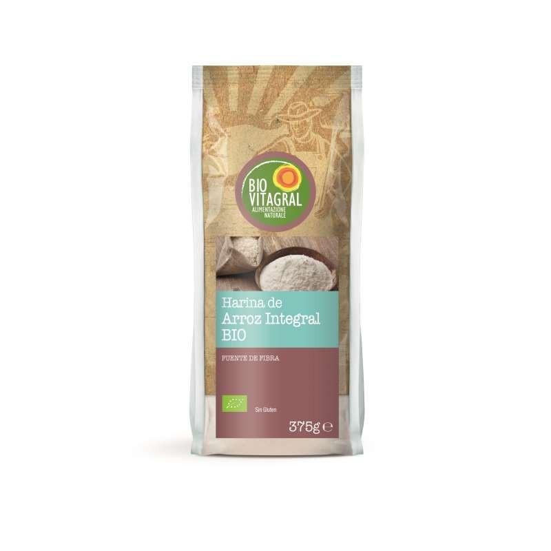 Biovitagral Gluten-Free Brown Rice Flour 375 g