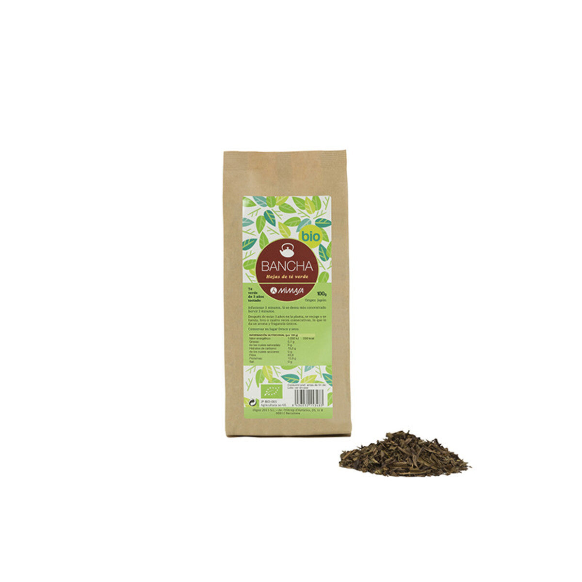 Tè Bancha Bio MIMASA 100 g