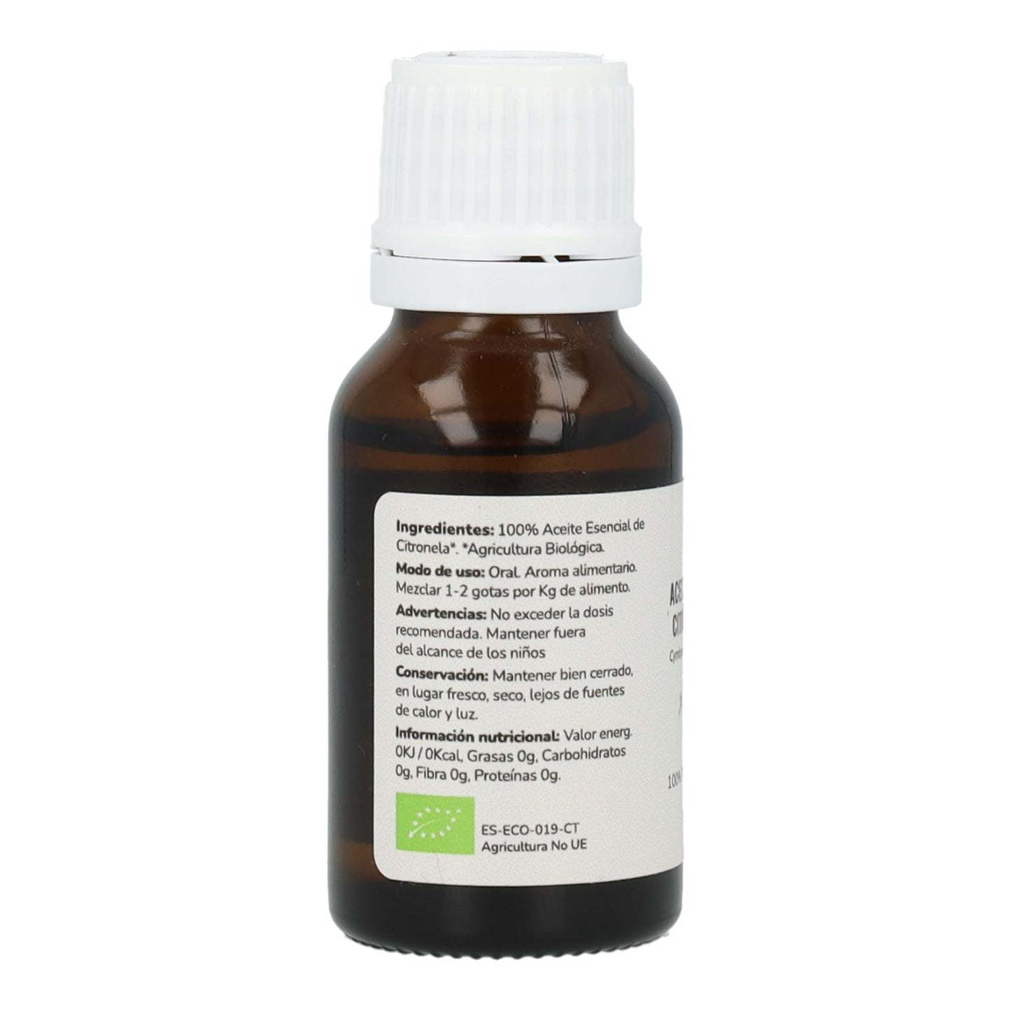 Huile essentielle de citronnelle Bio Planeta Huerto 15 ml