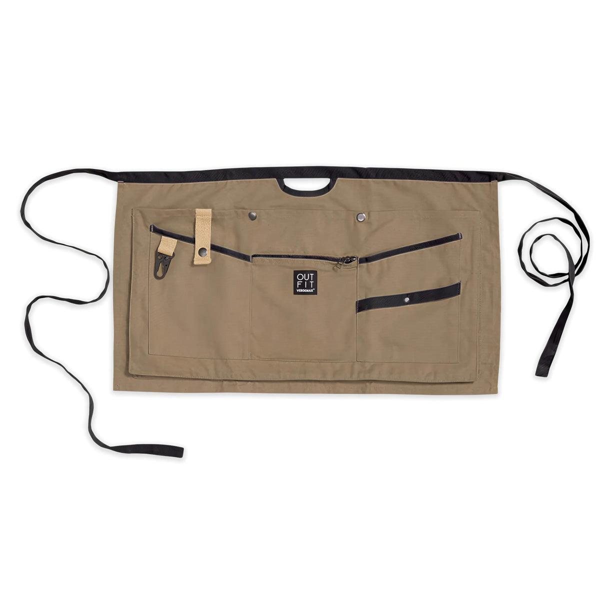 Ontano kurze Gartenschürze beige Verdemax Einheitsgröße