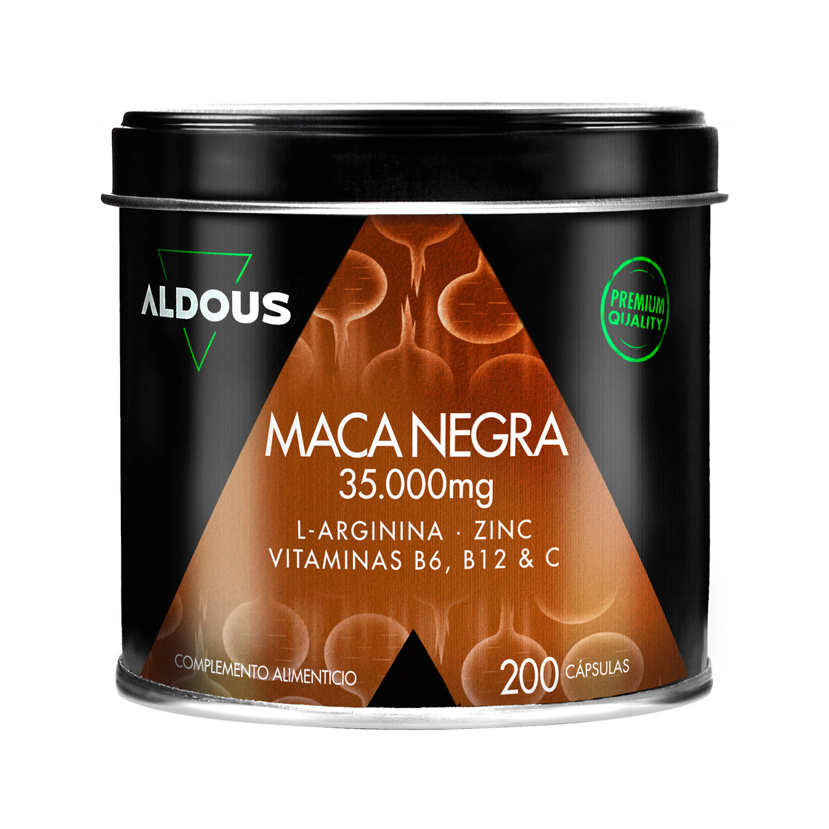 Maca nera peruviana Complex 35000 mg, Aldous, 200 capsule